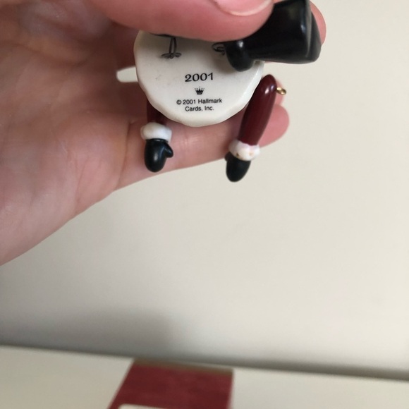 Hallmark 2001 Santa Time Capsule Keepsake Ornament - Picture 3 of 9